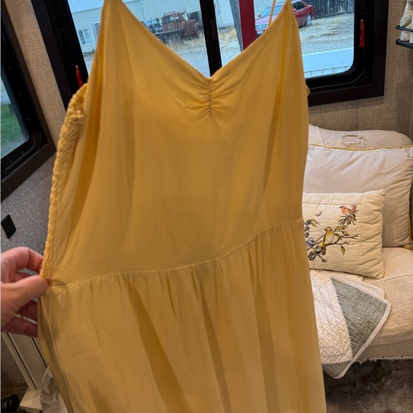 Reformation Sunny Yellow Maxi Dress size Large - Picture 4 of 8